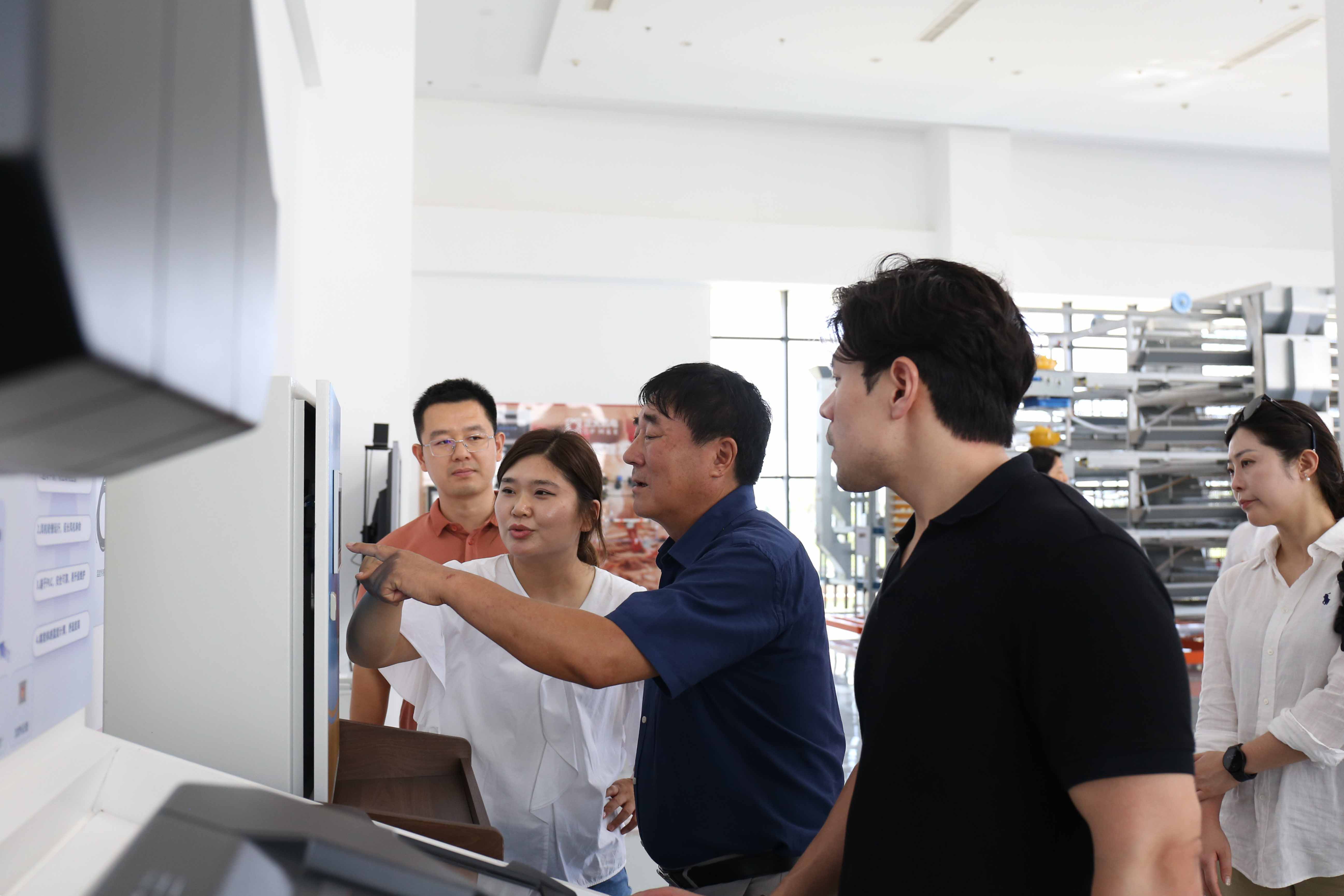 韓國Gil Gal、Lanic Korea公司到訪正大機電企業(yè)參觀交流